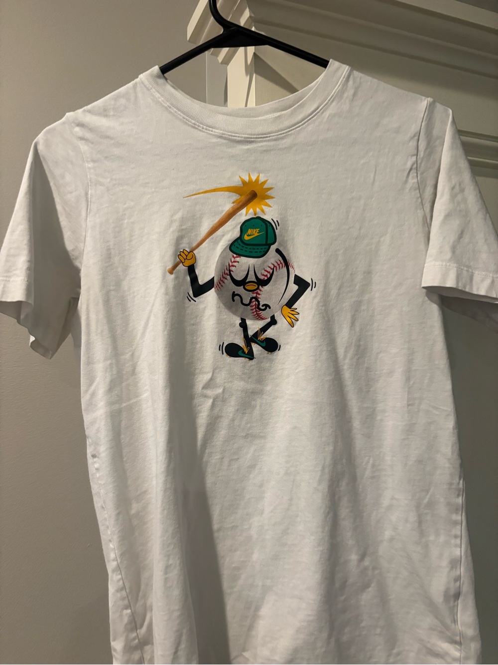 Nike Boys Baseball Character Graphic T-Shirt